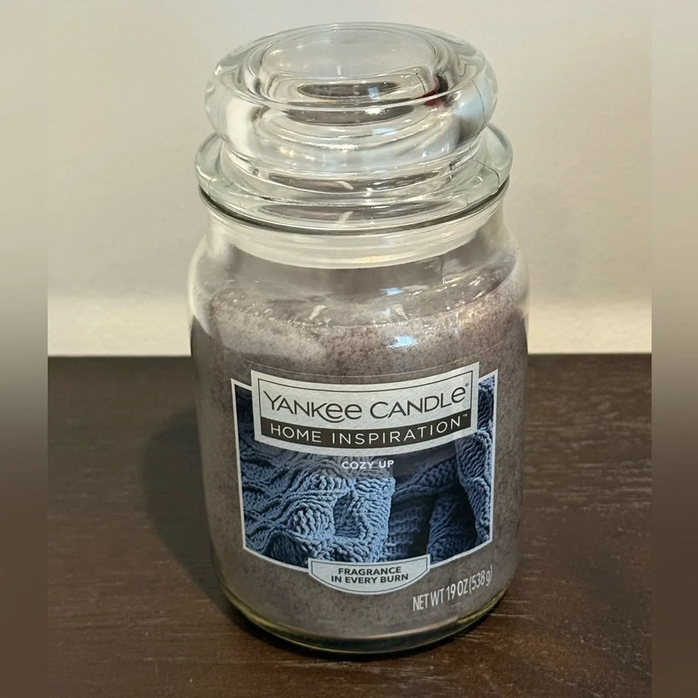 New Yankee Candle Home Inspiration Cozy Up Large Jar Candle 19 oz